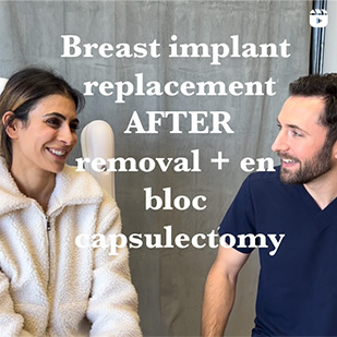 john larson instagram breast implant replacement